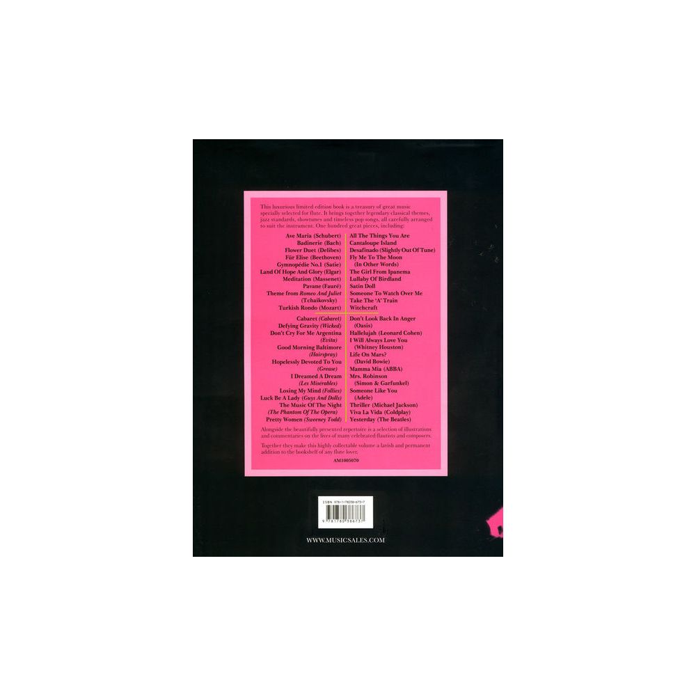 Wise Publications The Legendary Series Flute – Thomann Ireland