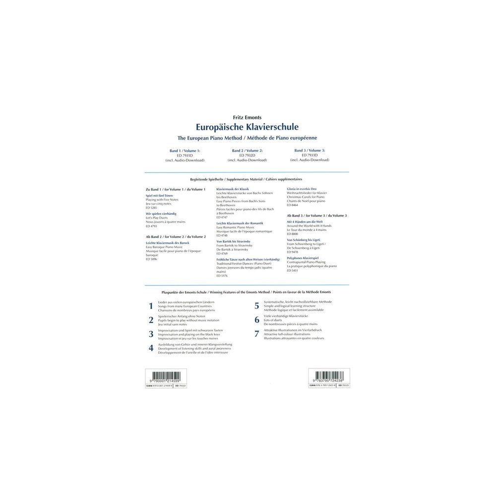 Schott Europäische Klavierschule 2 – Thomann Ireland