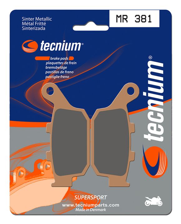 Tecnium Performance sintered metal brake pads - MR 381Ref: TE00976A / 1023032