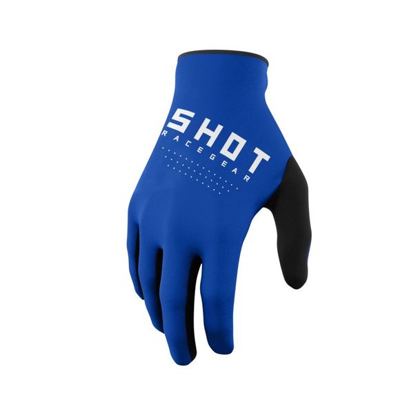 Shot DRAW 2023 cross Gloves - BlueRef: SO2393