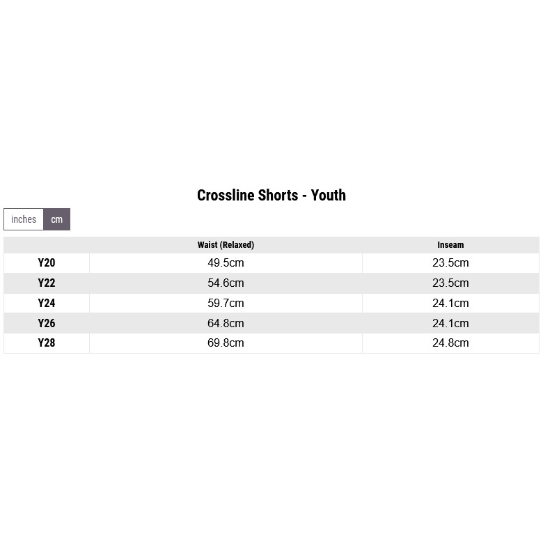 Fasthouse Crossline 2.0 Shorts Youth - Black