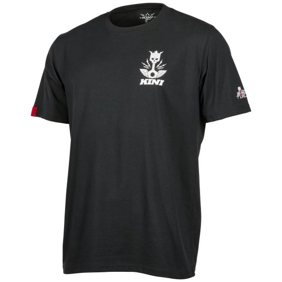 T-Shirt manches courtes Kini Red Bull 1.0 - Gris / RougeRef : KRB0128