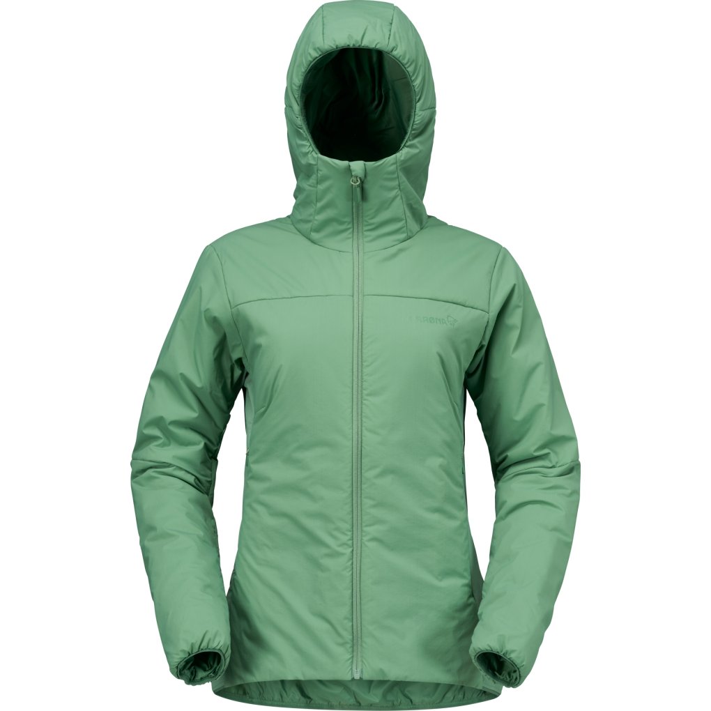 Norrona femund thermo60 Zip Hood Jacket Women - Dark Ivy