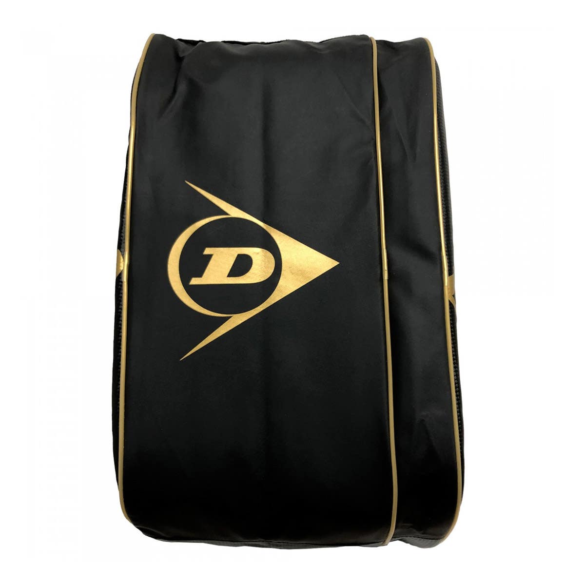 BLACK AND GOLD DUNLOP TOUR INTRO PADEL BAG