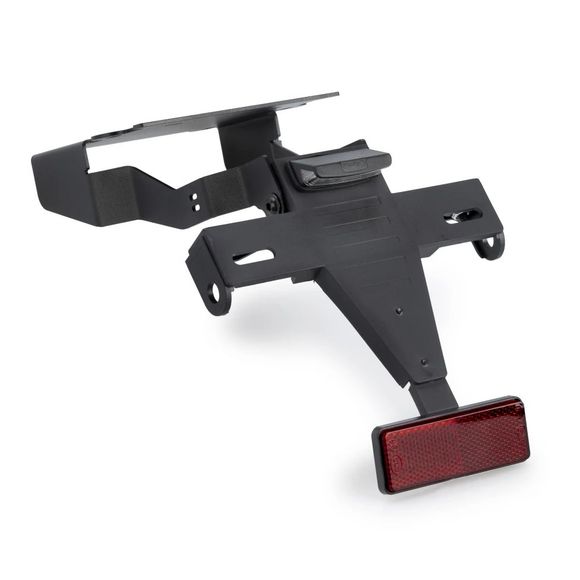 Support de plaque Puig  - NoirYAMAHA 700 TENERE 700 WORLD RAID - 2022 - 2026Ref : PUI1004 / 3861N