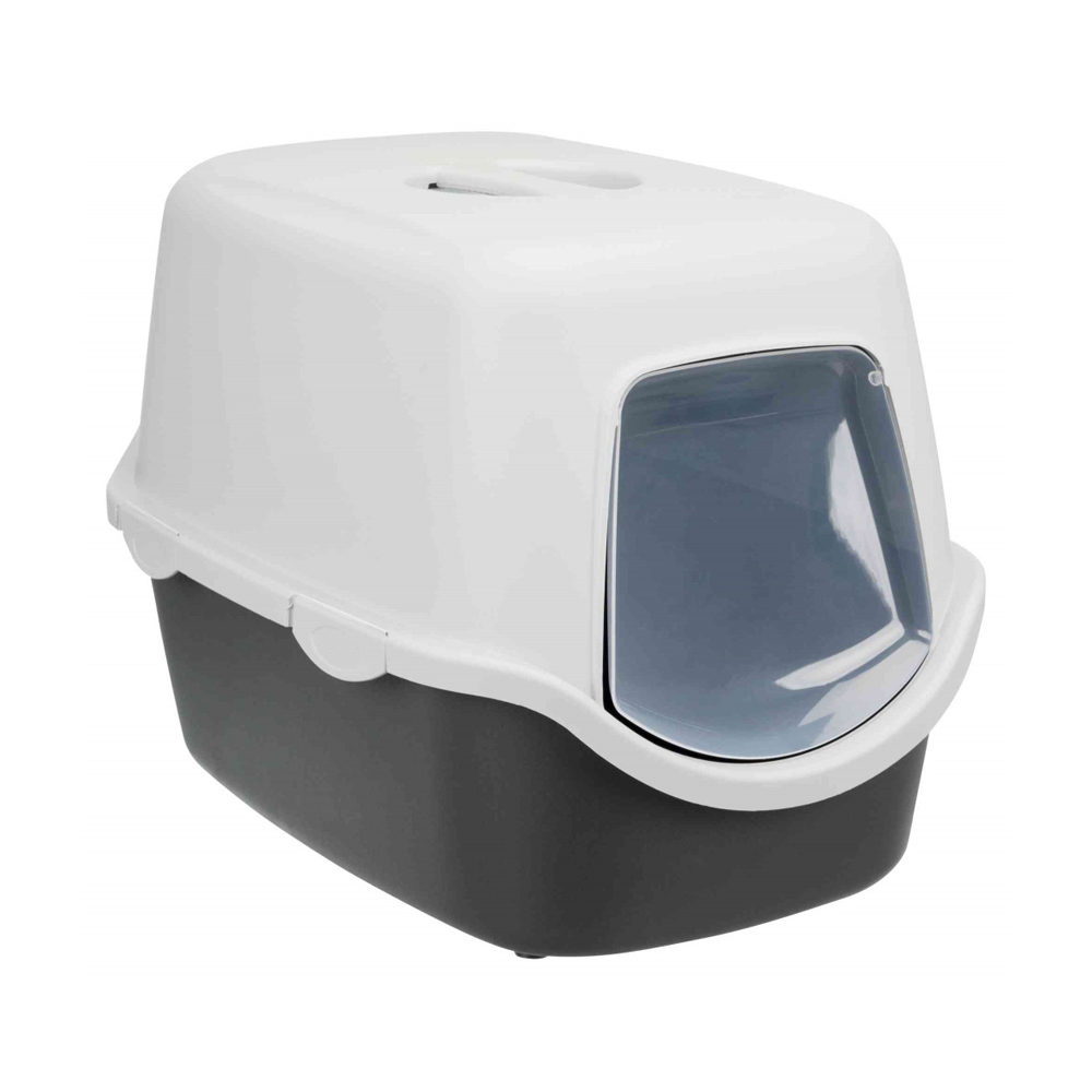 Trixie Litter Box Vico with Hood - Grey