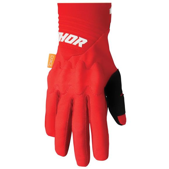 Thor REBOUND RED WHITE 2024 cross gloves - RedRef: TO2748