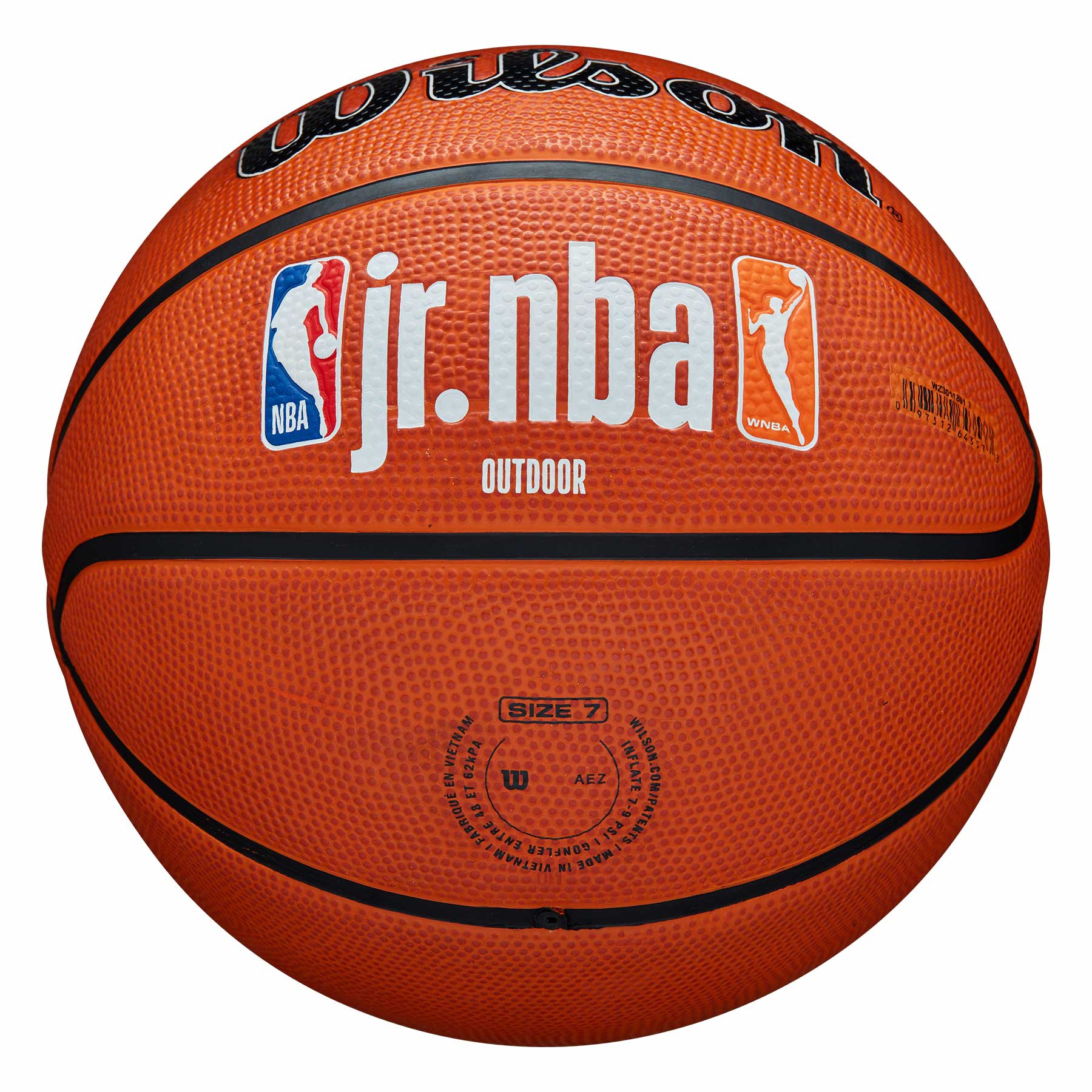 Wilson Jr. NBA Family Authentic Basketball Outdoor (Size 6)