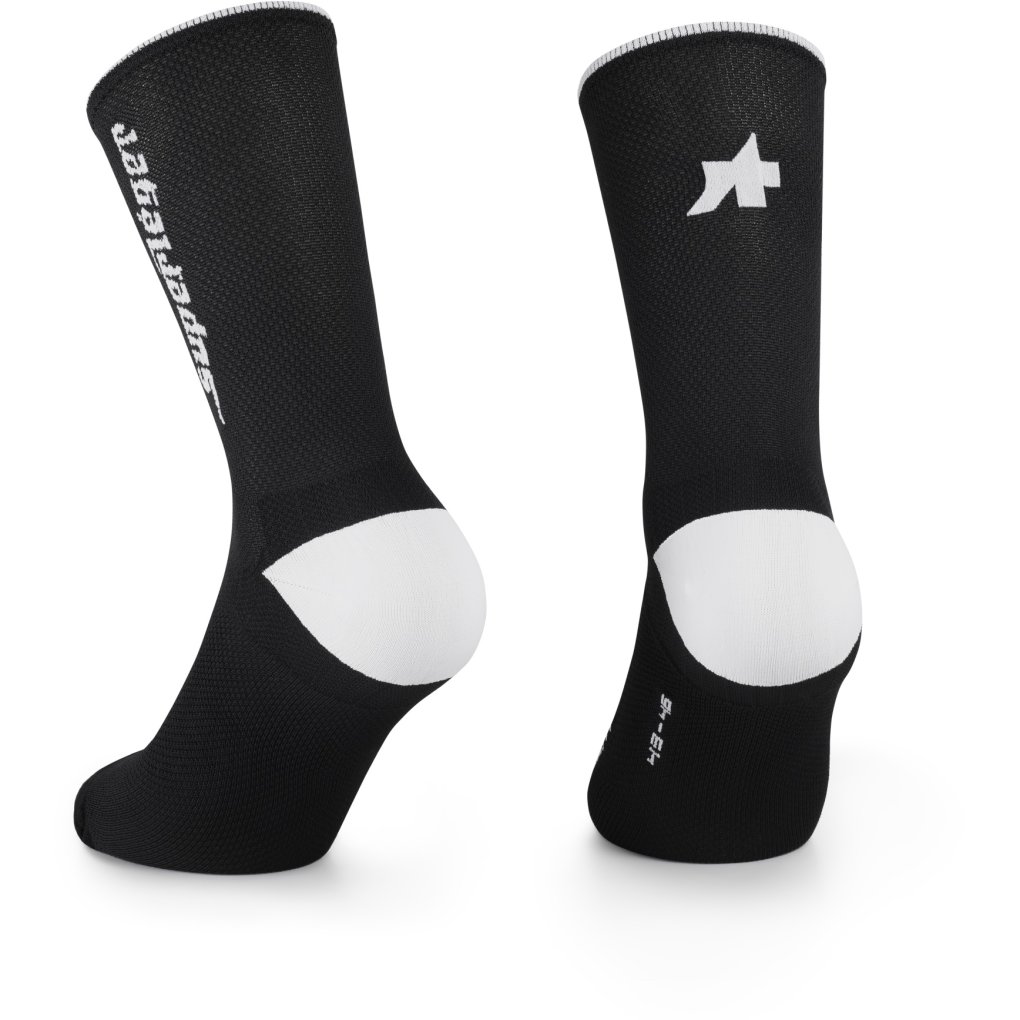 Assos RS Socks SUPERLEGER - black series