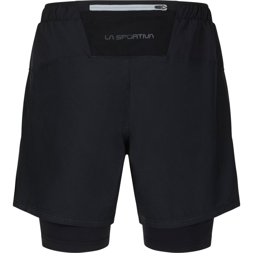 La Sportiva Trail Bite Shorts Men - Black/Cloud