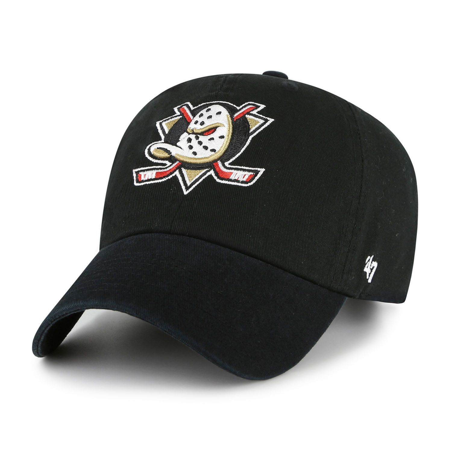 Anaheim Ducks '47 Clean Up Adjustable NHL Cap Black