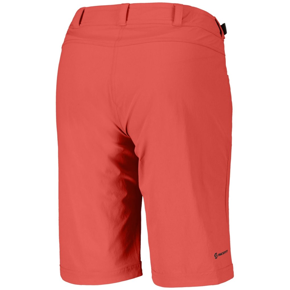 SCOTT Trail Flow w/ Pad Shorts Women - astro red