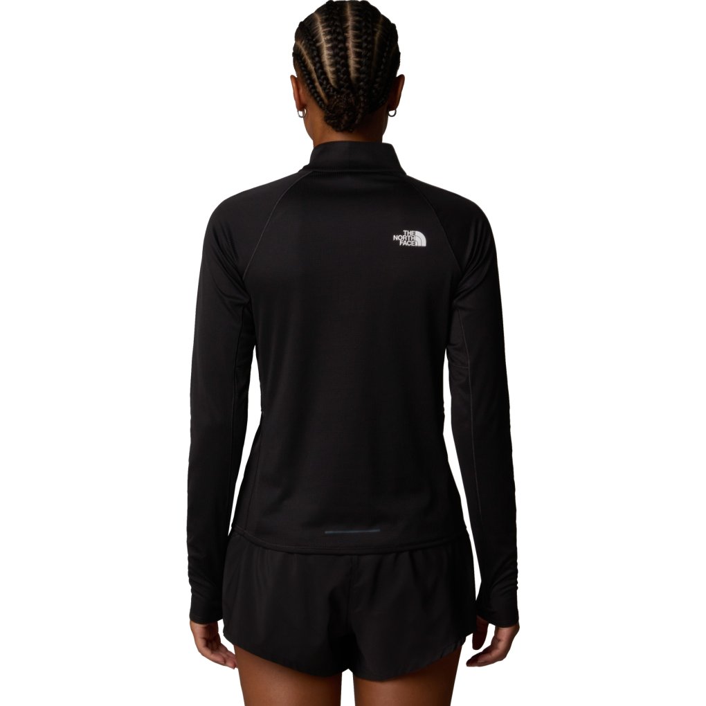 The North Face Sunriser 1/4 Zip Long-Sleeve Top Women - TNF Black