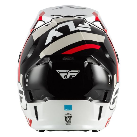 Fly FORMULA CP SEAL 2026 cross helmet - Black / RedRef: FL1782