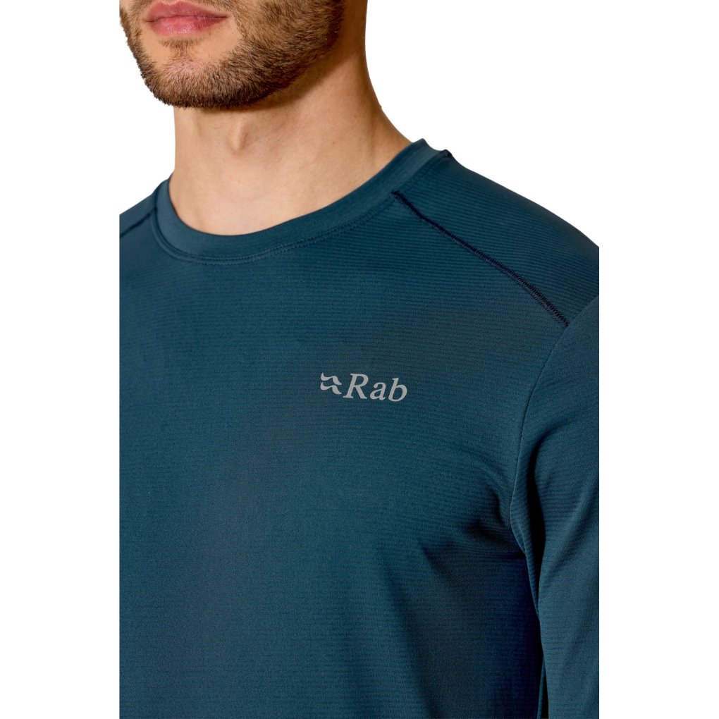 Rab Force Long Sleeve Shirt Men - tempest blue