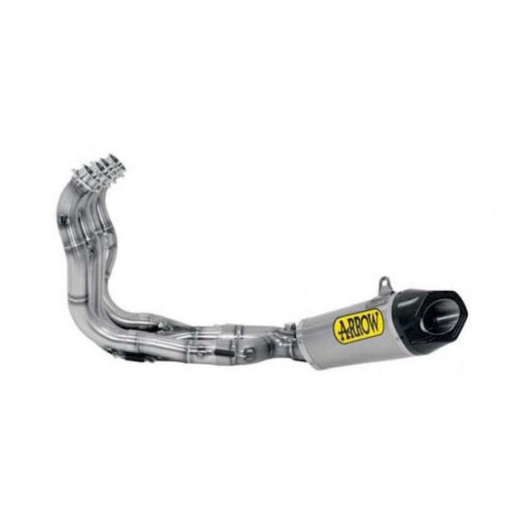 Arrow Competition Evo Titanium Racing Complete Line - Steel Collector - GrayRef: Aw0830 / 71141Ckz