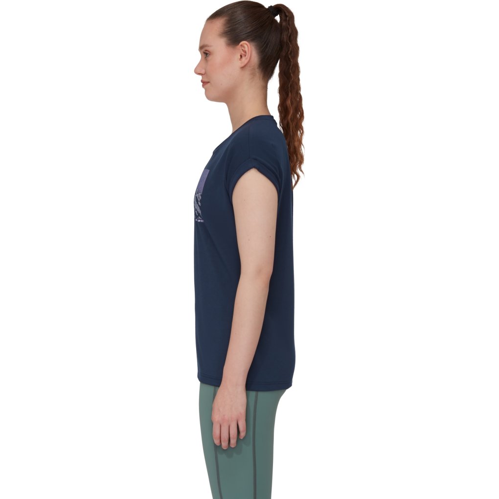 Mammut Mountain Trilogy T-Shirt Women - marine