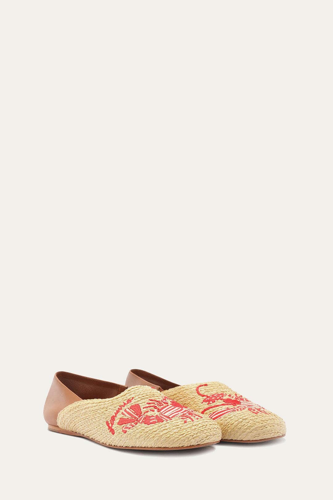 Raffia  Flat Loafer