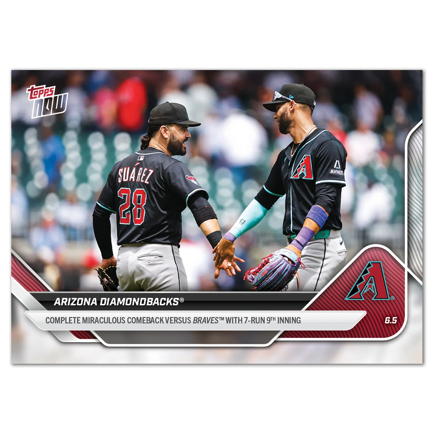 Arizona Diamondbacks - 2025 MLB Topps NOW® - Card 257