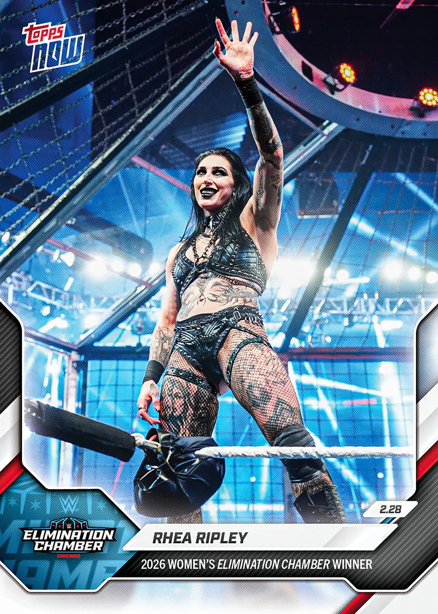 Rhea Ripley - 2026 WWE Topps NOW® - Card 22 - PR: 3702