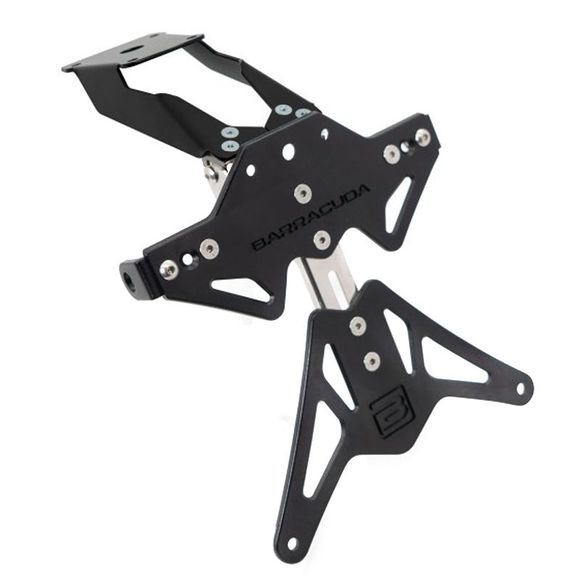 Barracuda Black License Plate Holder - BlackRef: bar0256 / kn9104-17.