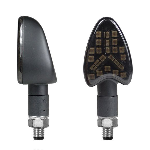 Clignotant Chaft Linger à led avec feux de stop (La paire) Universel - NoirRef : CH0417