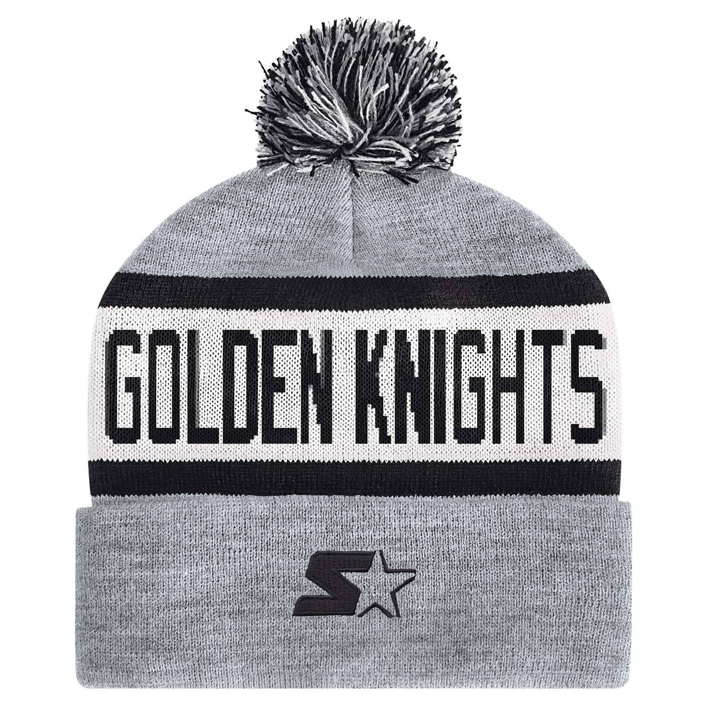 Vegas Golden Knights Starter Black Ice Knit Hat