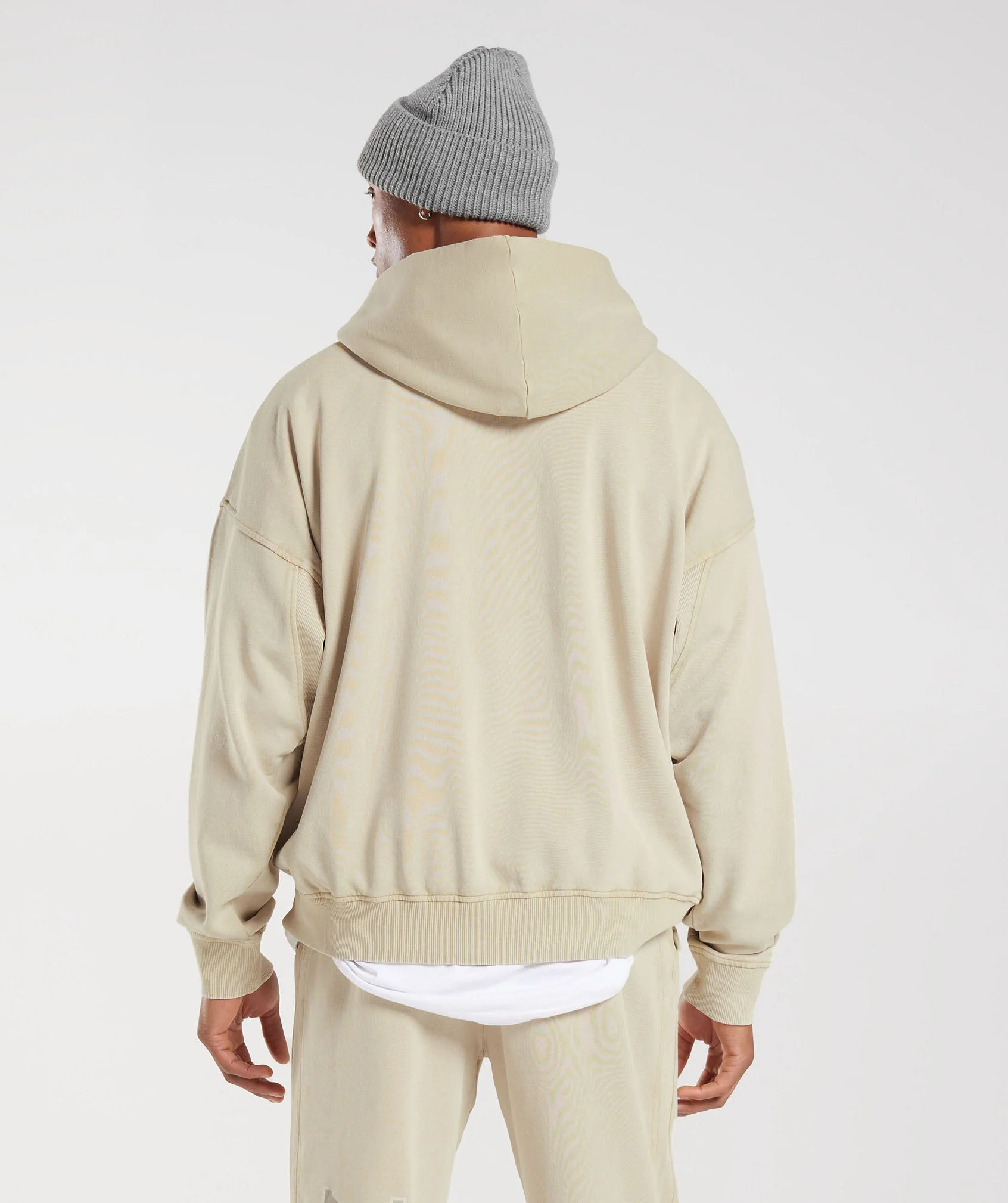 Collegiate Hoodie Pebble Grey/Acid Wash