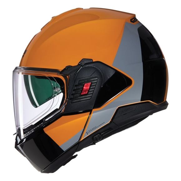 Nolan N120-1 modular helmet - Grafo - Orange / GrayRef: Nl1642-C188
