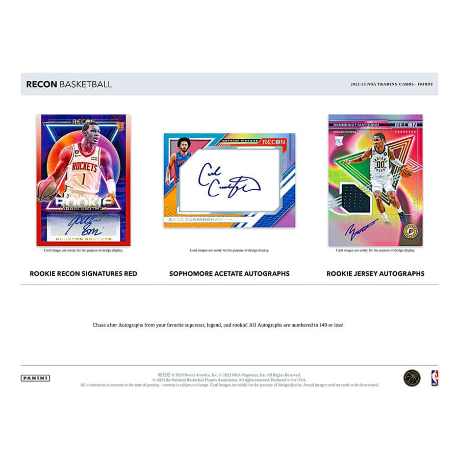 2022/23 Panini Recon Basketball NBA Hobby Box