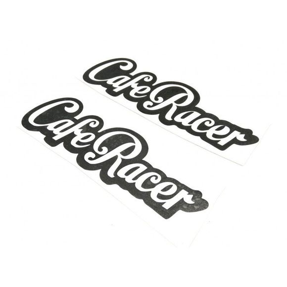 Brazoline Stickers Universal Cafe Racer Lettering - BlackRef: 36404