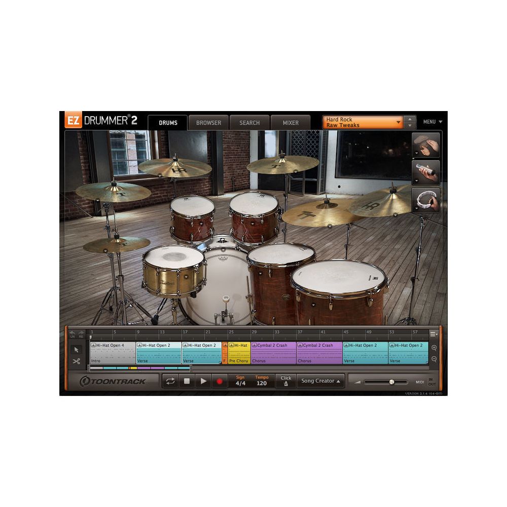 Toontrack EZX Hard Rock – Thomann Ireland