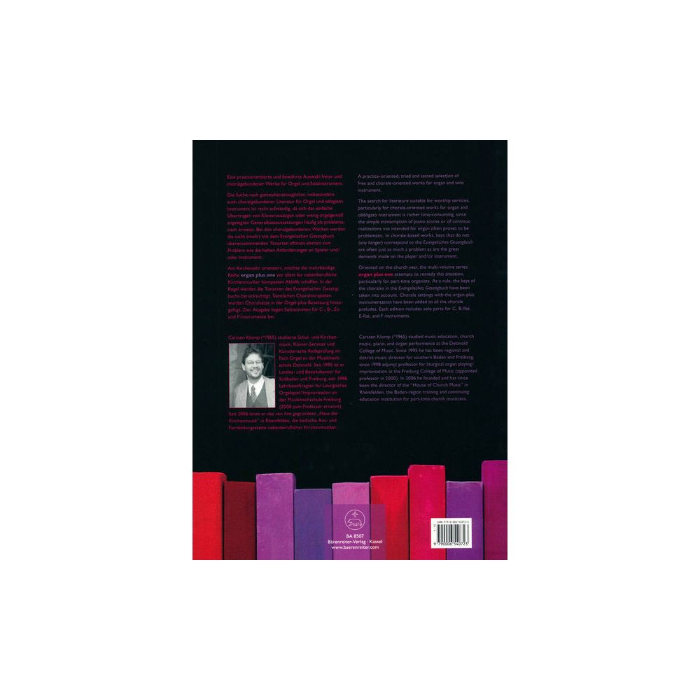 Bärenreiter Organ Plus One Abendmahl – Thomann Ireland