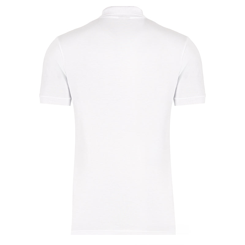 SSC Napoli White Vintage Polo Shirt