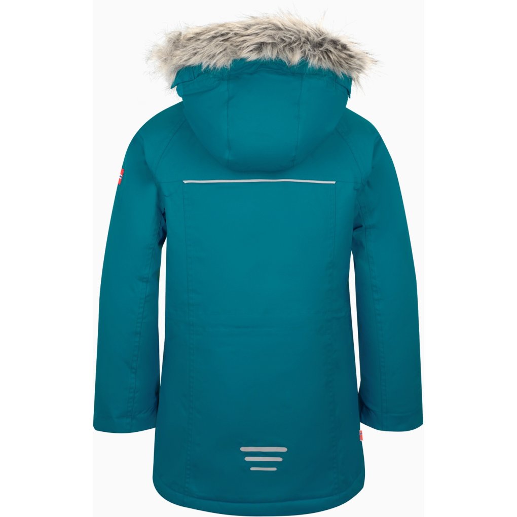Trollkids Nordkapp Waterproof Insulated Jacket Kids - Deep Lagoon
