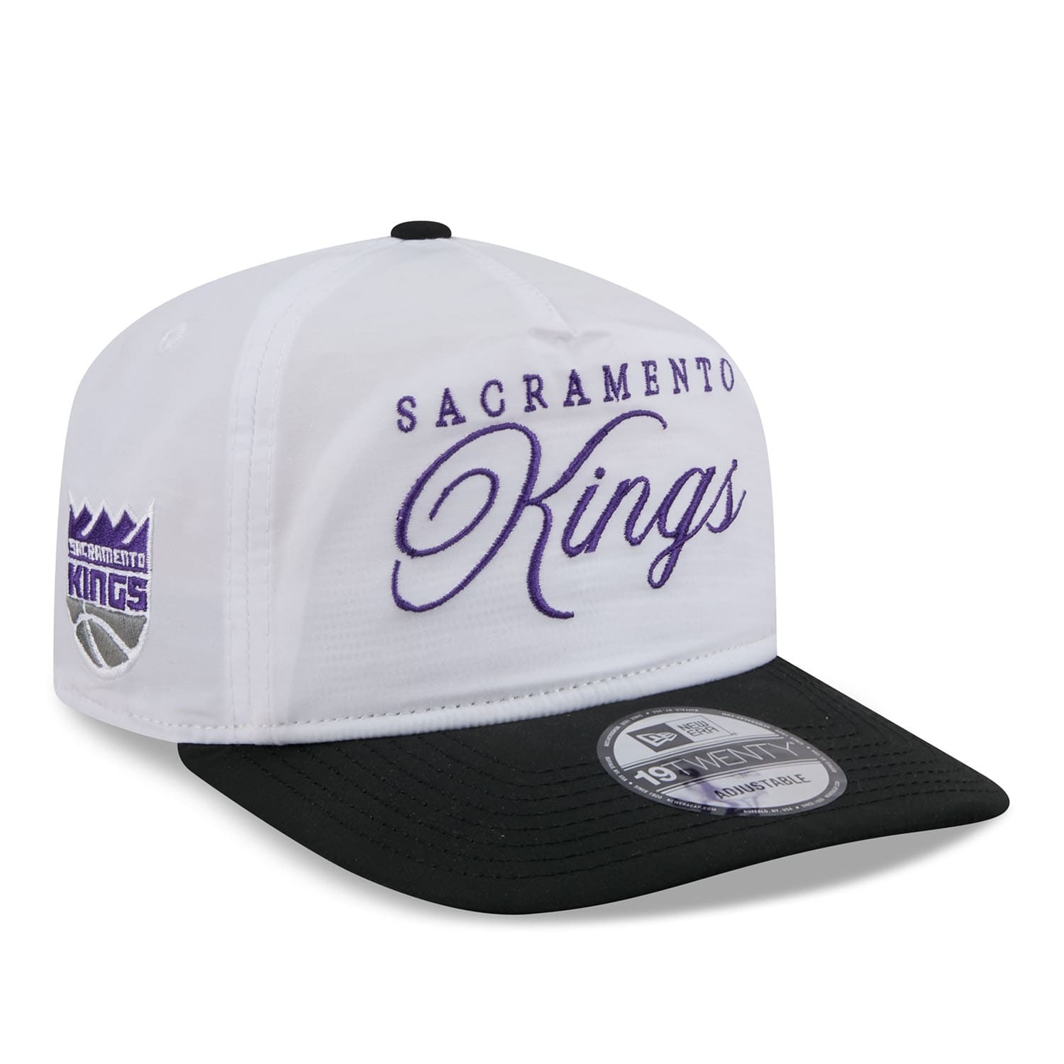 Sacramento Kings 2025 NBA Draft 19Twenty Adjustable Cap OTC White