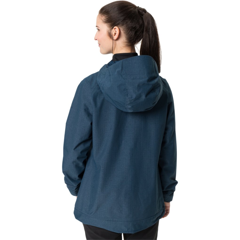 Vaude Comyou Pro Rain Jacket Women - dark sea