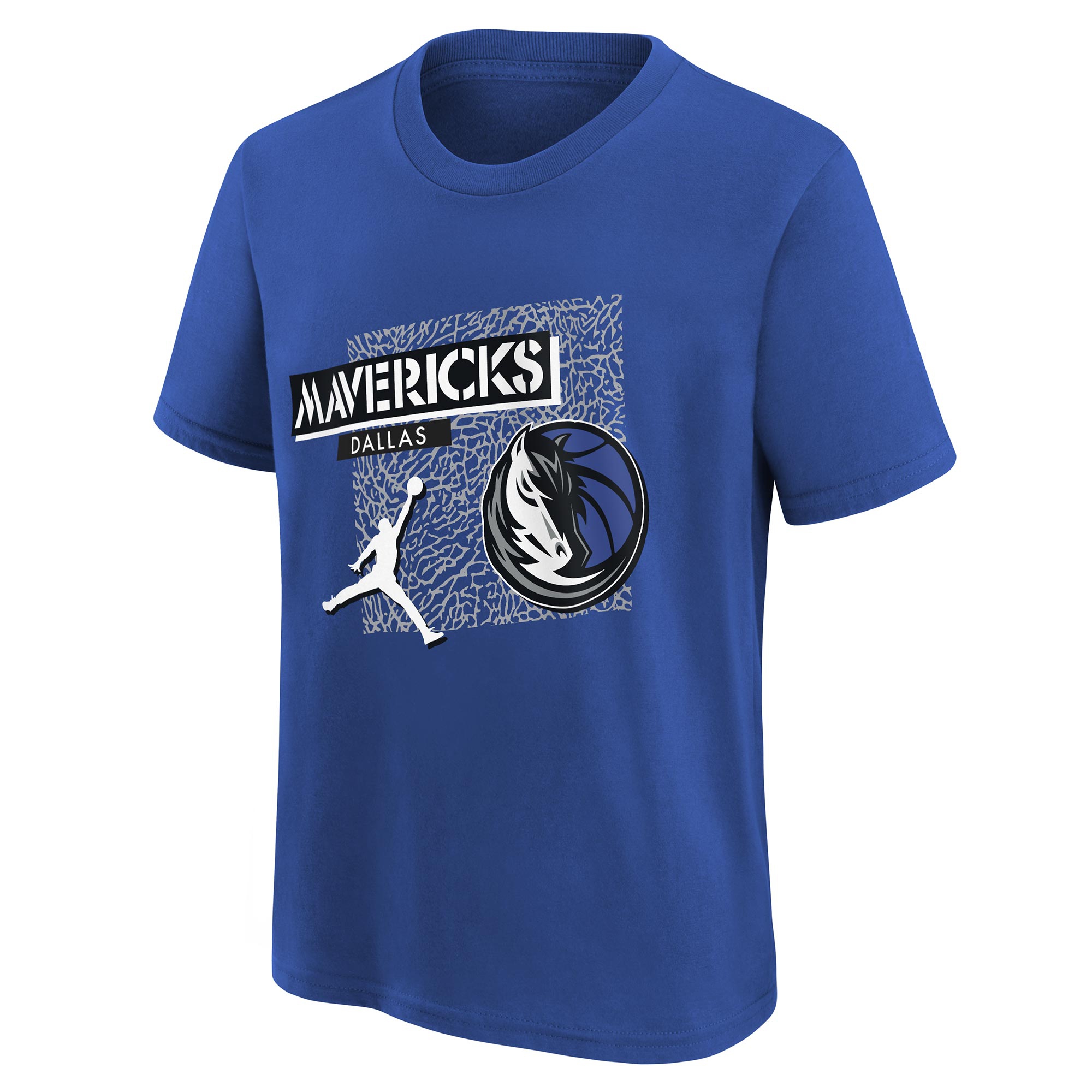 Dallas Mavericks Statement Jordan NBA T-Shirt Blue (YOUTH)