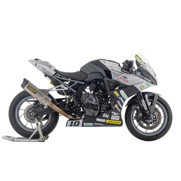 Ligne Complète Arrow Indy Race Titane Racing - Collecteur Titane - GrisRef : AW0885 / 71250CKZ