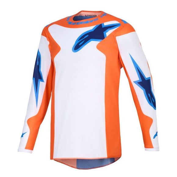 Fluid Alpinestars cross Jersey - GRID 2025 - Orange / BlueRef: AP4035