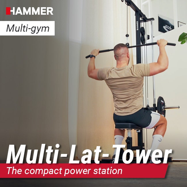 Multi-Lat-Tower lat pull-down station