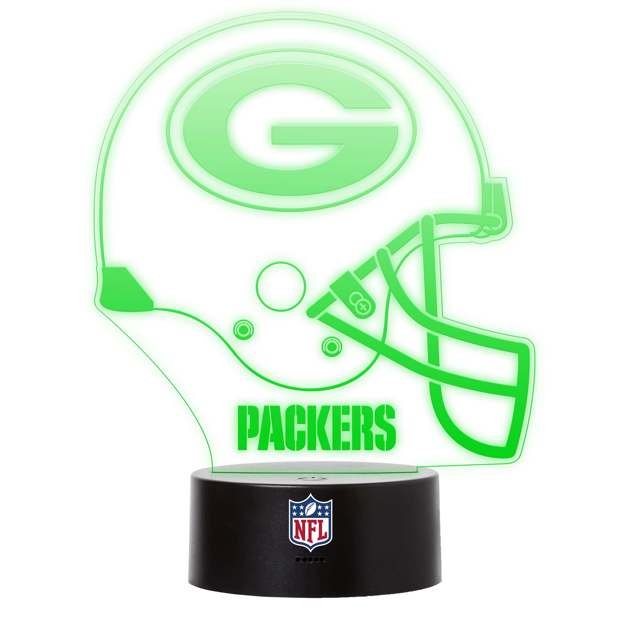 Green Bay Packers NFL Helmet LED Sign