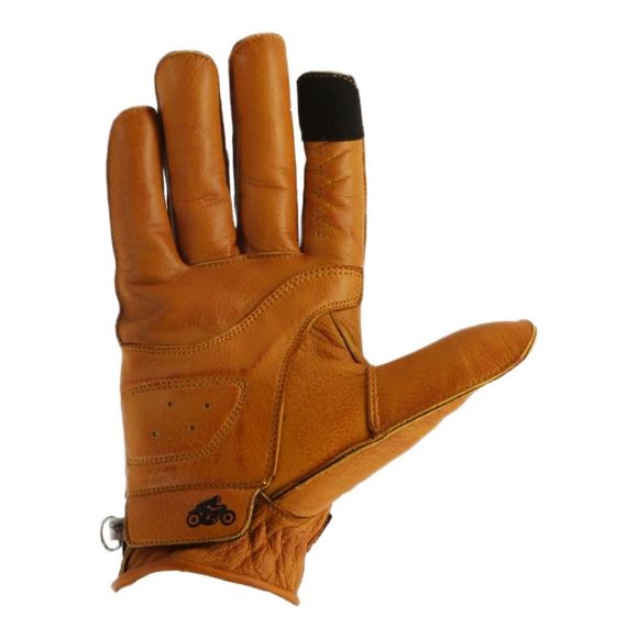 Helstons Logo Gloves - YellowRef: HS1150