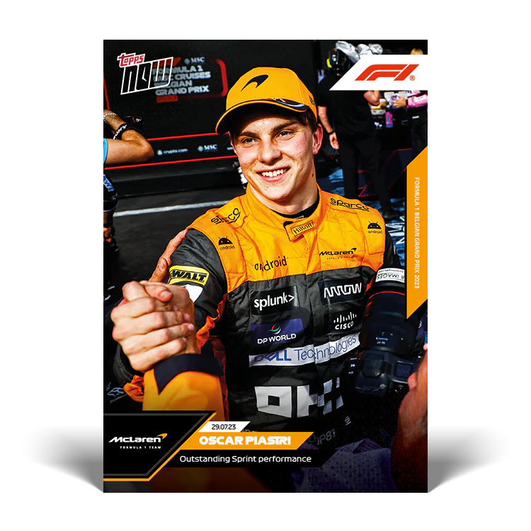 Topps UK - Outstanding sprint performance - F1 TOPPS NOW® Card #38