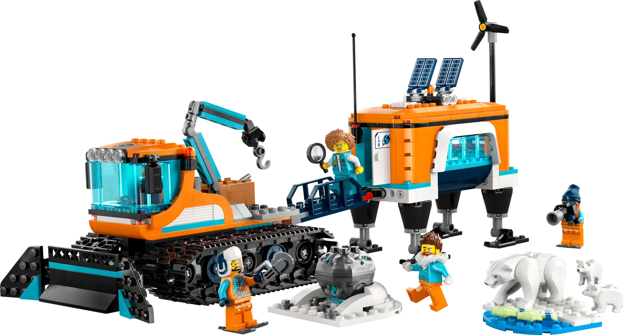 60378 Arctic Explorer Truck and Mobile Lab LEGO