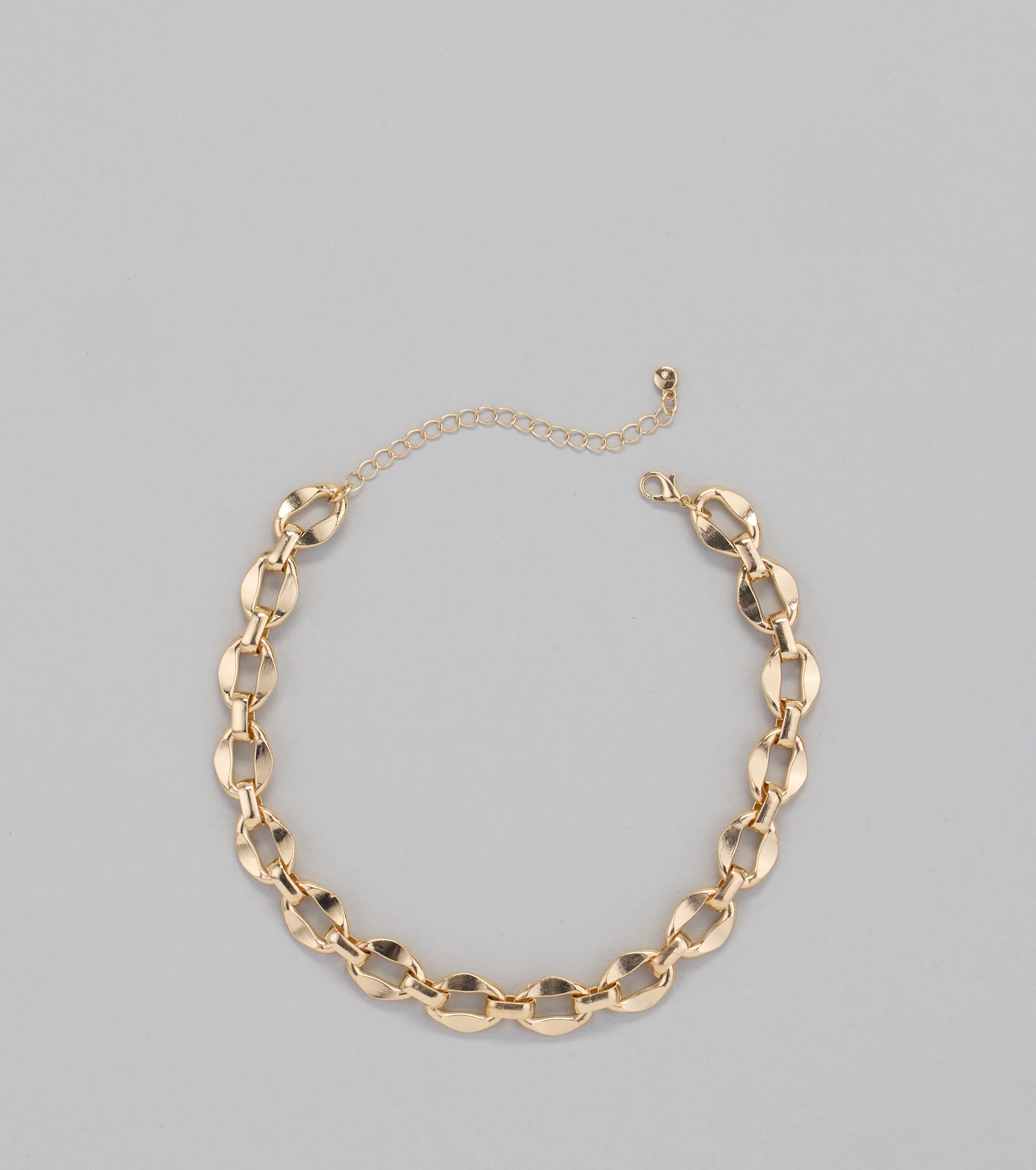 Luxe Statement Chunky Chain Necklace
