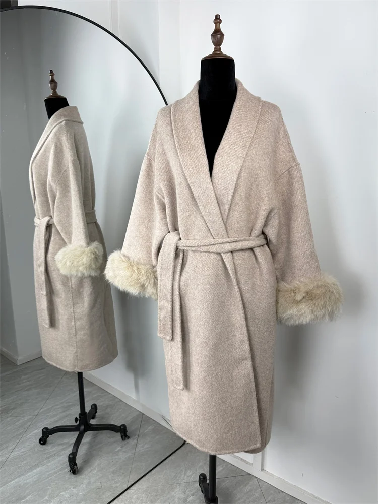 Antoneli Fox Fur Coat