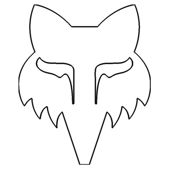 Stickers Fox HEAD 2.5