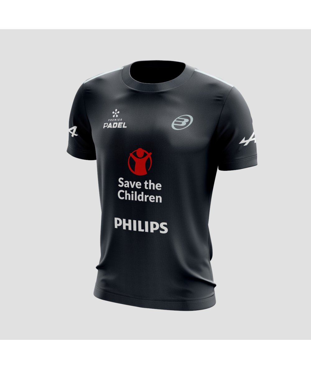 T-SHIRT BULLPADEL LICIO TF DN BLACK
