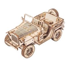 Army 4x4 Field Car Robotime ROEMC701